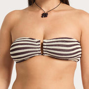 BLAKE BANDEAU - SABLE DOT STRIPE