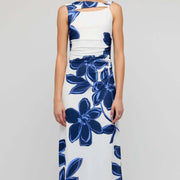 ETHOS MESH MIDI DRESS