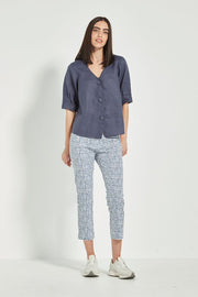 ACROBAT TILE PANT - DENIM PRINT