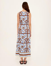 CIELO SHEATH MIDI DRESS - ABSTRACT