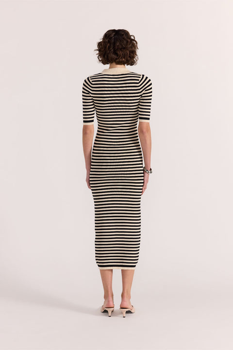 LANA STRIPE KNIT DRESS