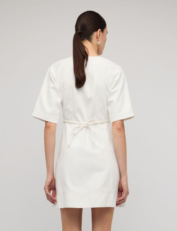 ZENITH DENIM MINI DRESS