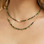 Mila gemstone necklace