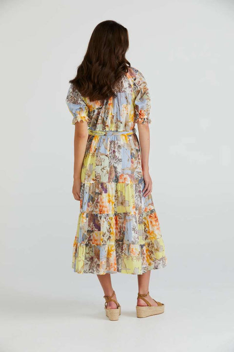 MONARCH PRINT DRESS