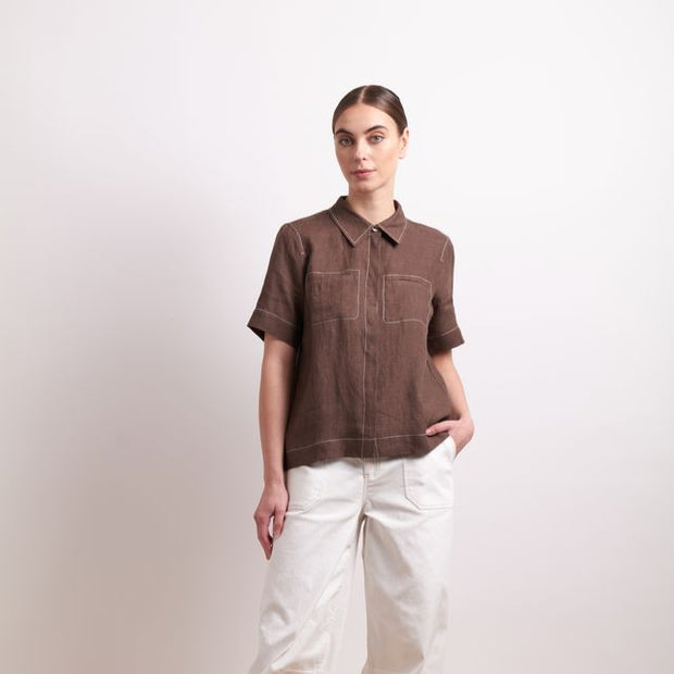 IN CONTRAST SHIRT