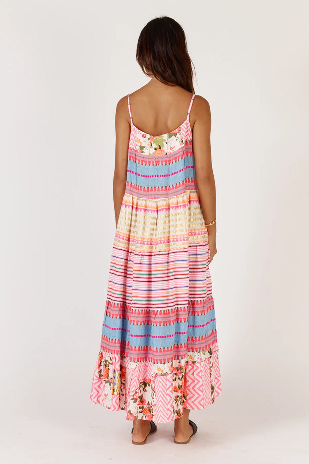 CORFU MAXI DRESS - PATCH