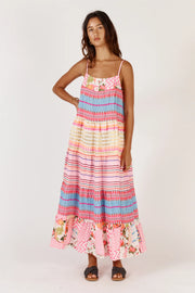 CORFU MAXI DRESS - PATCH