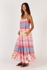 CORFU MAXI DRESS - PATCH