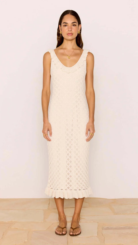 SABINE POINTELLE MIDI DRESS