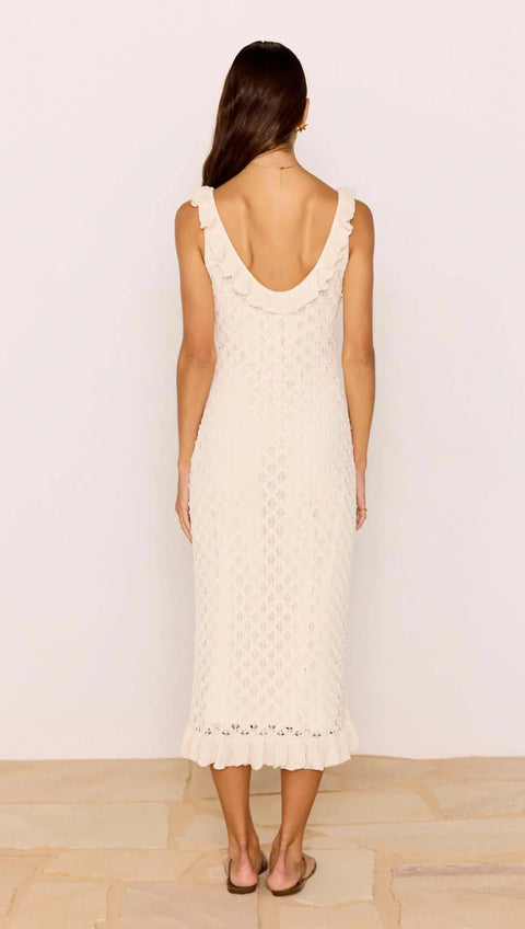 SABINE POINTELLE MIDI DRESS