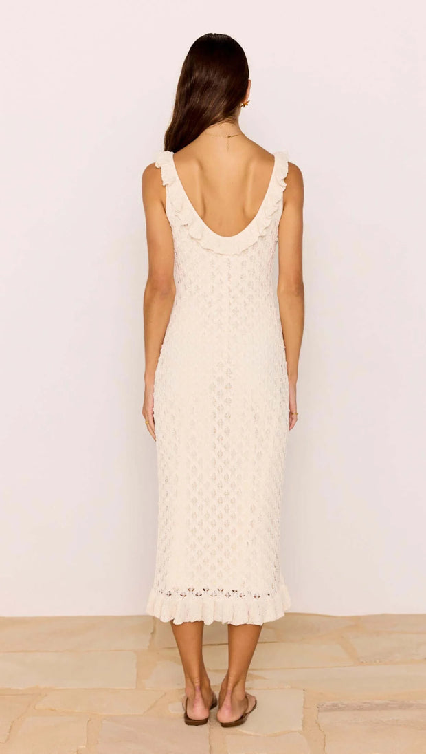 SABINE POINTELLE MIDI DRESS