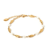 MIMI PEARL AND GOLD BRACELET