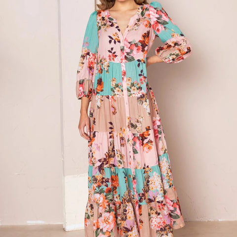 ADELE MAXI KIMONO DRESS