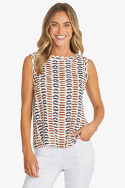 MARRAKESH SLEEVELESS TOP