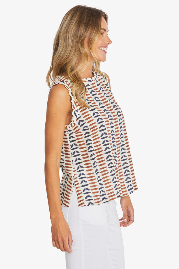 MARRAKESH SLEEVELESS TOP