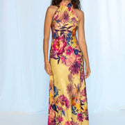 MIA PLEATED MAXI DRESS