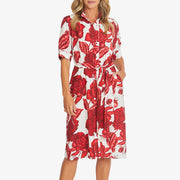 VALENCIA BELTED DRESS