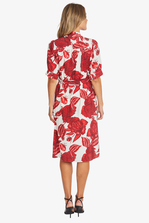 VALENCIA BELTED DRESS