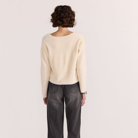 EMBER FLUFFY KNIT JUMPER